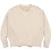 visvim Amplus Sb Sweat L/S (U.D.) Off White>Men Sweaters