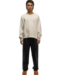 visvim Amplus Sb Sweat L/S (U.D.) Off White>Men Sweaters