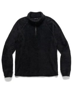 HAVEN Ascent Zip Neck-Polartec® Alpha® Direct Poly Fleece Black>Men Shirts