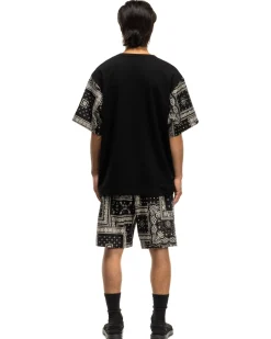 Sophnet. Bandana Easy Shorts Black><noscript><img width=