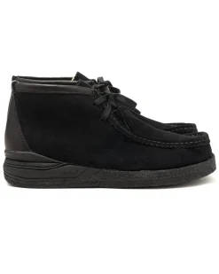 visvim Beuys Trekker-Folk Black>Men Footwear