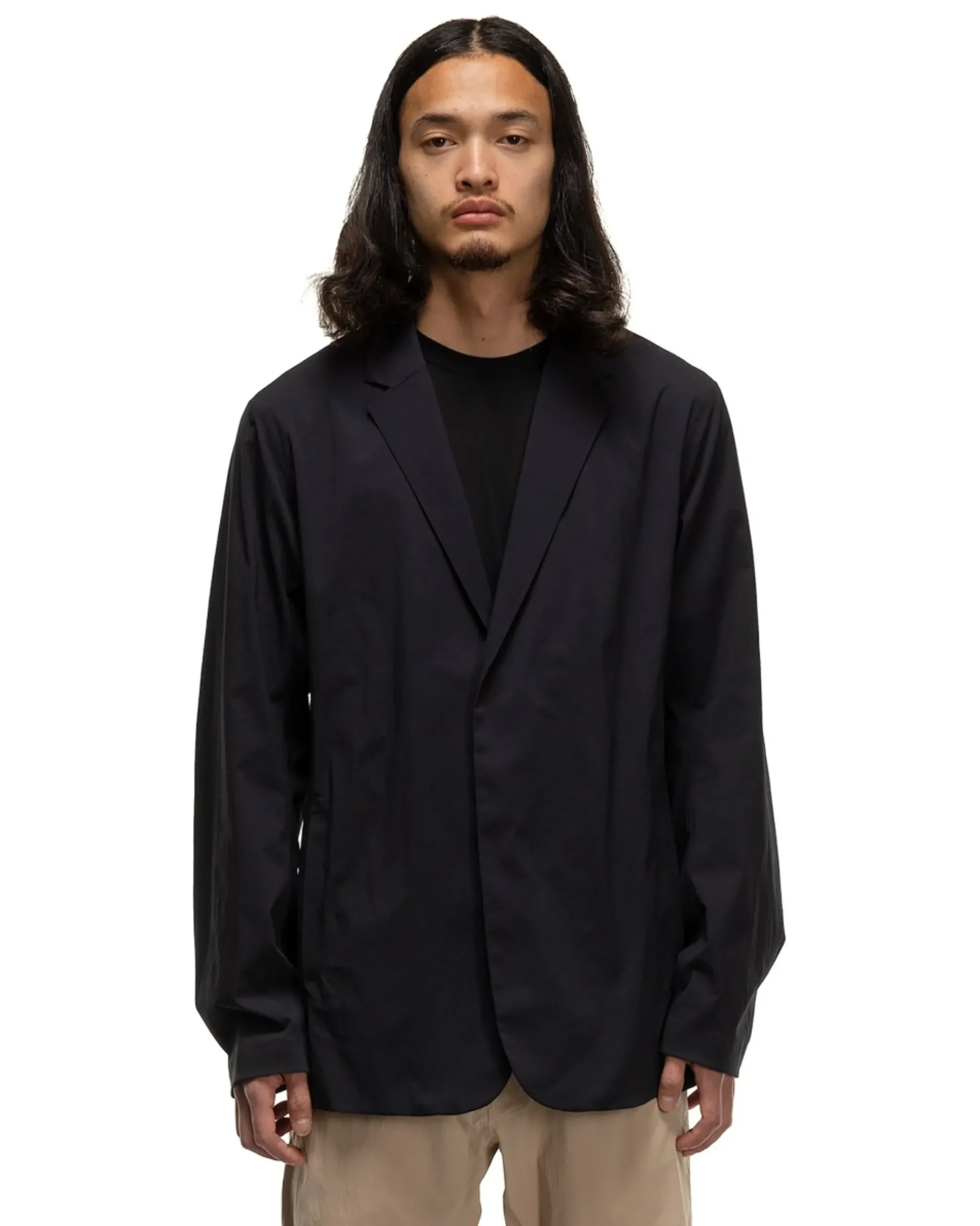 Veilance Blazer Lt Black>Men Outerwear