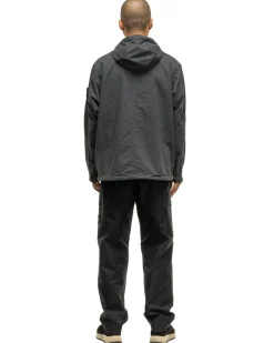 Stone Island Brushed Cotton Canvas Old Effect Anorak Lead Grey><noscript><img width=