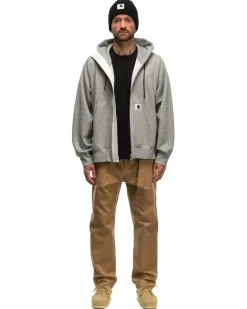 sacai Carhartt Wip Canvas Pants Beige>Men Bottoms