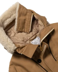 sacai Carhartt Wip Canvas Parka Siberian Beige><noscript><img width=