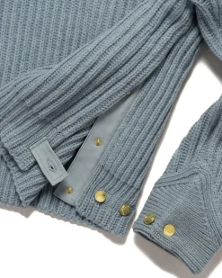 sacai Carhartt Wip Knit Pullover Detroit Light Blue><noscript><img width=
