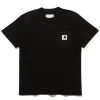 sacai Carhartt Wip T-Shirt Black>Men T-Shirts
