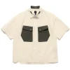 J.L-A.L Cauter Shirt S/S White>Men Shirts
