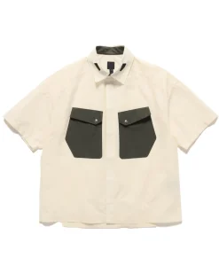 J.L-A.L Cauter Shirt S/S White>Men Shirts