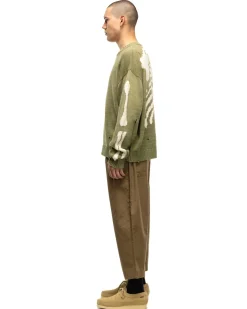 KAPITAL Combed Burberry Cotton Easy-Beach-Go Pants Beige><noscript><img width=