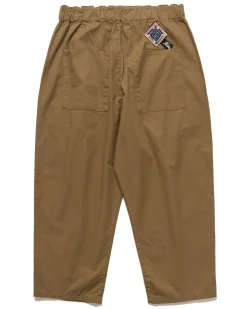 KAPITAL Combed Burberry Cotton Easy-Beach-Go Pants Beige><noscript><img width=