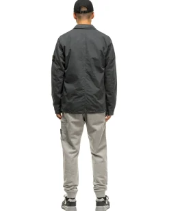 Stone Island Cotton Fleece Garment Dyed 1 Pocket Sweatpant Melange Grey><noscript><img width=