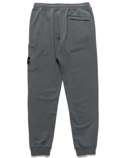 Stone Island Cotton Fleece Garment Dyed 1 Pocket Sweatpant Lead Grey><noscript><img width=