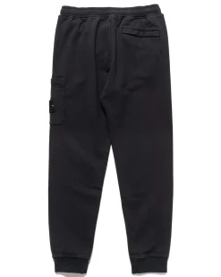 Stone Island Cotton Fleece Garment Dyed 1 Pocket Sweatpant Navy Blue><noscript><img width=