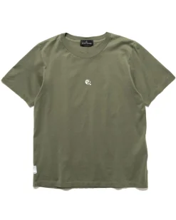 Stone Island Shadow Project Cotton Jersey Short Sleeve T-Shirt Mud>Men T-Shirts
