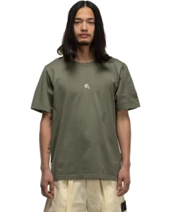 Stone Island Shadow Project Cotton Jersey Short Sleeve T-Shirt Mud><noscript><img width=