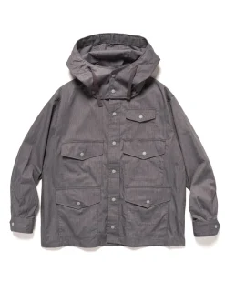 Engineered Garments Cruiser Jacket Feather Pc Twill Heather Gray>Men Outerwear