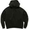 CAV EMPT Curved Switch Hooded Sweatshirt Black>Men Sweaters
