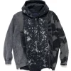Needles 5 Cuts Hoody-B&W Mishmash>Men Sweaters