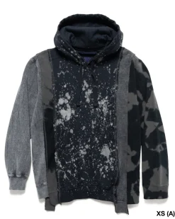 Needles 5 Cuts Hoody-B&W Mishmash><noscript><img width=