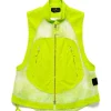 Stone Island Shadow Project Distorted Ripstop Organza-Tc Vest Pistachio>Men Outerwear