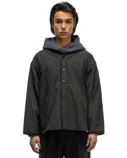visvim Dugout L/S Santome Black><noscript><img width=