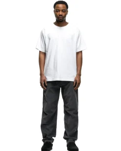 HAVEN Excel Relaxed Fit T-Shirt S/S-Siro Cotton Jersey White>Men T-Shirts