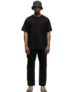 HAVEN Excel Relaxed Fit T-Shirt S/S-Siro Cotton Jersey Black>Men T-Shirts