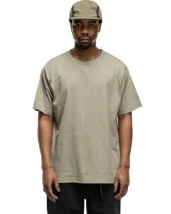 HAVEN Excel Relaxed Fit T-Shirt S/S-Siro Cotton Jersey Sage><noscript><img width=