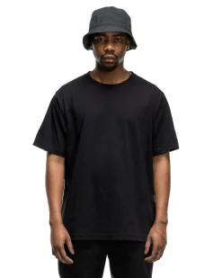 HAVEN Excel Relaxed Fit T-Shirt S/S-Siro Cotton Jersey Black><noscript><img width=