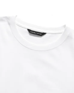 HAVEN Excel Relaxed Fit T-Shirt L/S-Siro Cotton Jersey White><noscript><img width=