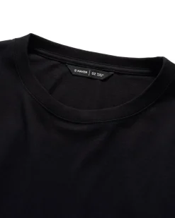 HAVEN Excel Relaxed Fit T-Shirt L/S-Siro Cotton Jersey Black><noscript><img width=