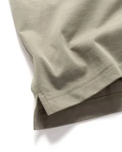 HAVEN Excel Relaxed Fit T-Shirt S/S-Siro Cotton Jersey Sage><noscript><img width=