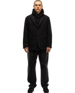 Engineered Garments Fatigue Pant Cotton Moleskin Black>Men Bottoms