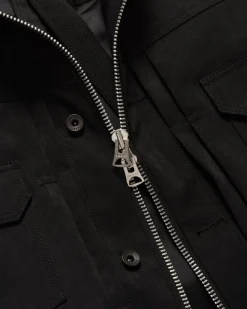 sacai Faux Suede Blouson Black><noscript><img width=