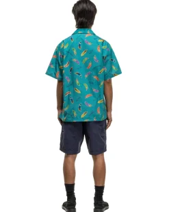 Human Made Feather Aloha Shirt Blue><noscript><img width=