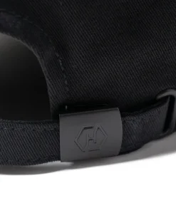 HAVEN Field Cap-Duca Visconti Emerized Cotton Twill Black><noscript><img width=