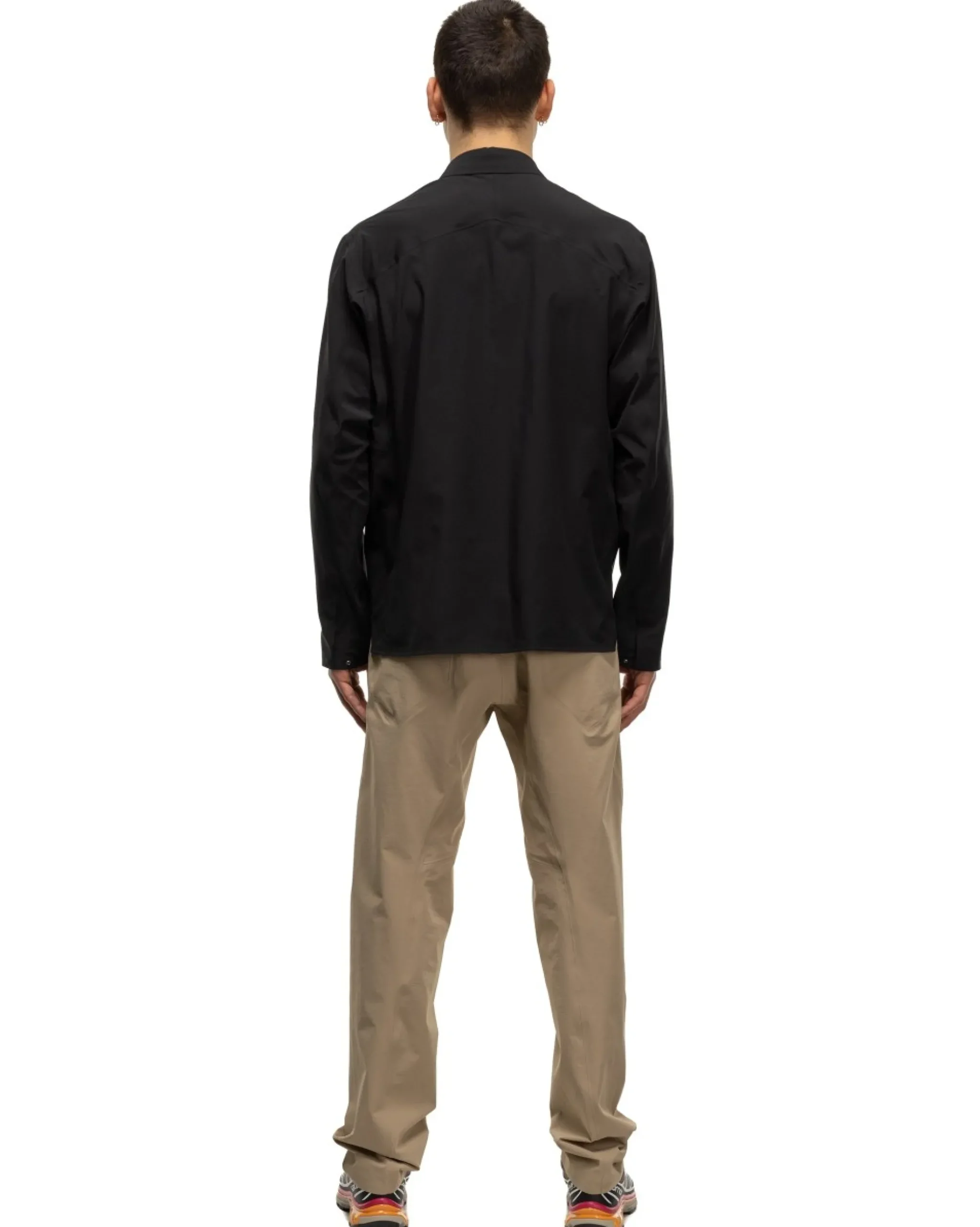 Veilance Field Ls Shirt Black>Men Shirts