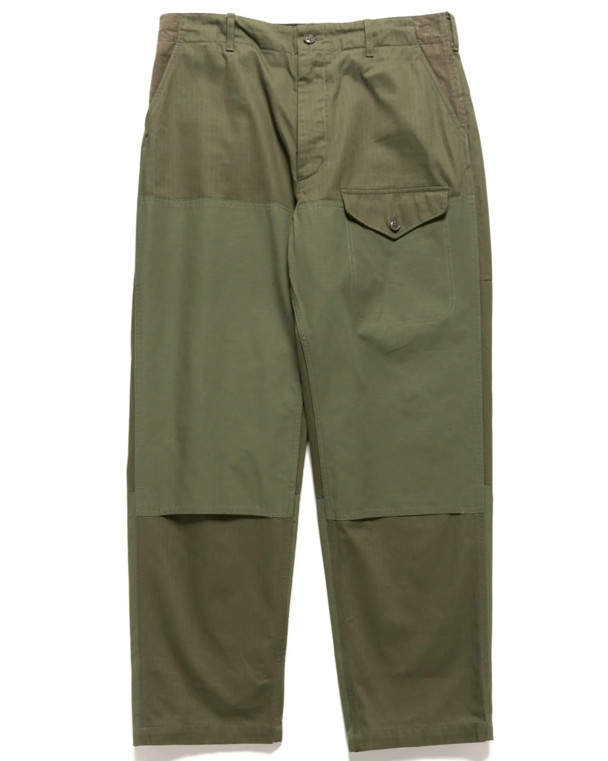 Engineered Garments Field Pant Cotton Herringbone Twill Olive>Men Bottoms