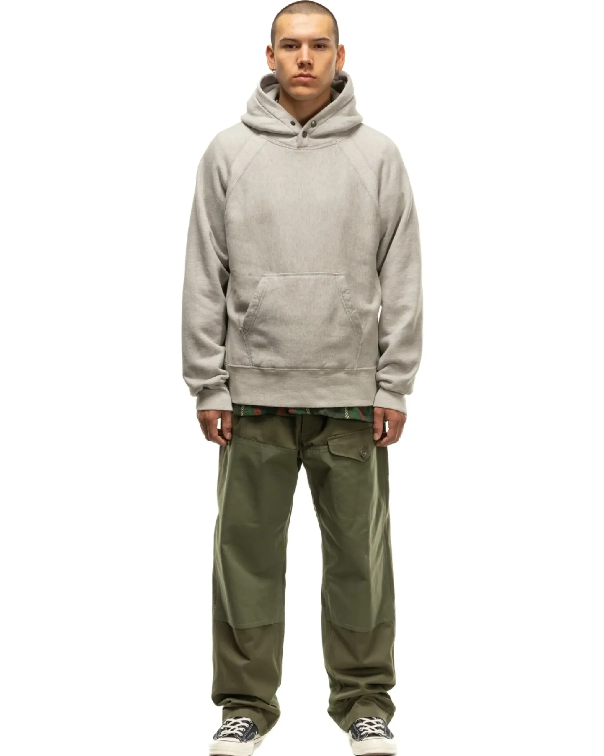 Engineered Garments Field Pant Cotton Herringbone Twill Olive>Men Bottoms