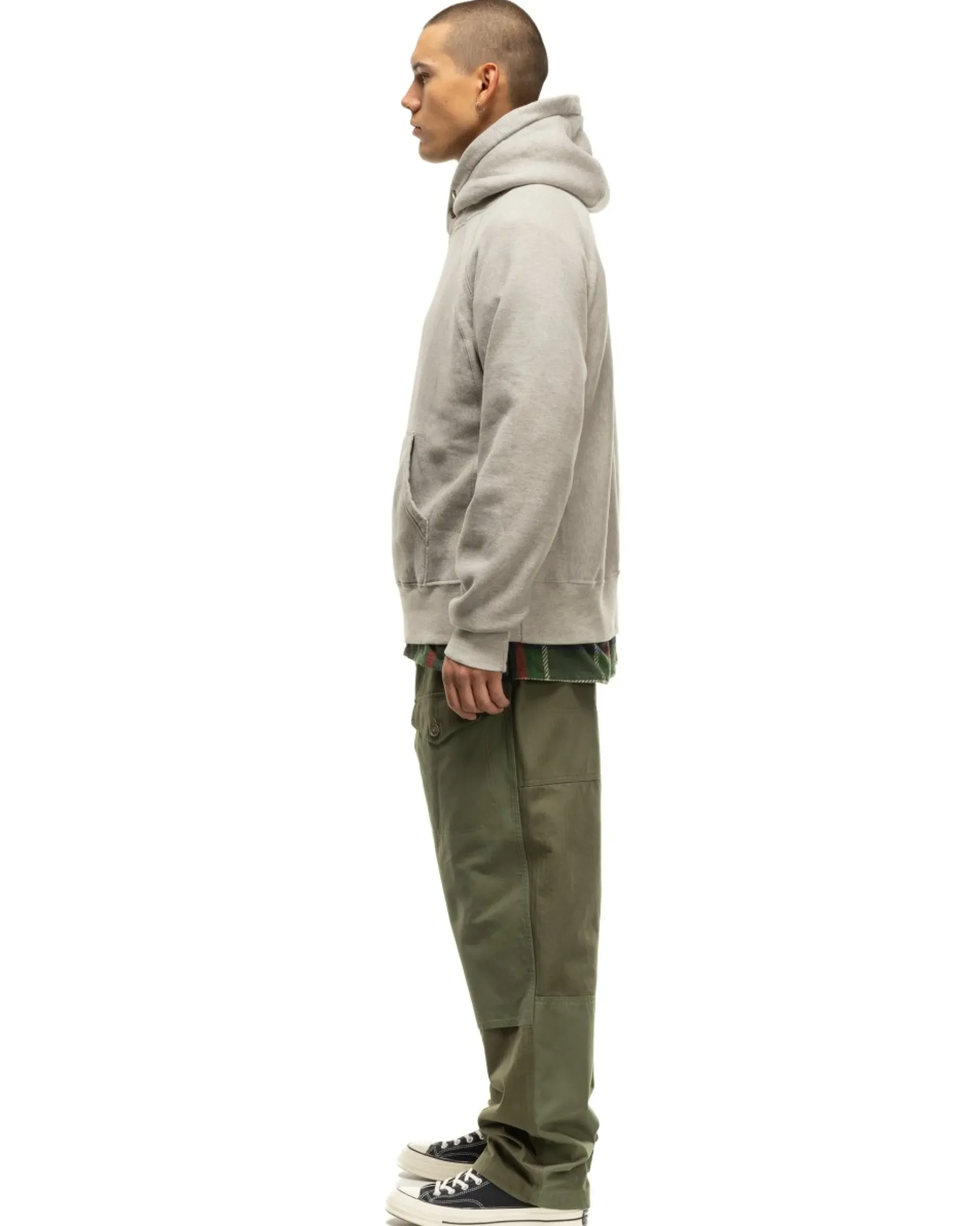 Engineered Garments Field Pant Cotton Herringbone Twill Olive>Men Bottoms