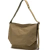 Hender Scheme Flap Shoulder Big Shoulder Bag Khaki>Men Accessories