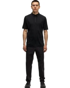 Veilance Frame Ss Polo Shirt Black>Men T-Shirts