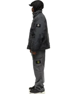 Stone Island Gabardine Cotton Stretch Cargo Pants Lead Grey><noscript><img width=