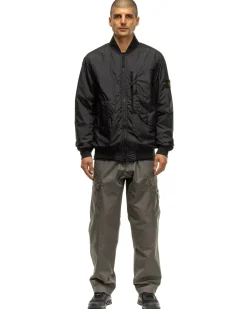 Stone Island Garment Dyed Crinkle Reps Recycled Nylon With Primaloft-Tc Jacket Black>Men Outerwear