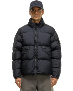 Stone Island Garment Dyed Crinkle Reps Recycled Nylon Down Jacket Navy Blue><noscript><img width=