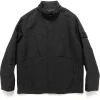Stone Island Ghost Piece Gabardine Doppio Jacket Black>Men Outerwear