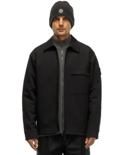 Stone Island Ghost Piece Zip Overshirt Black><noscript><img width=