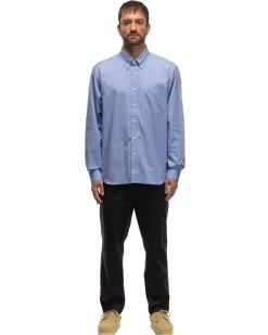 Uniform Experiment Giza Oxford B.D Shirt Navy>Men Shirts