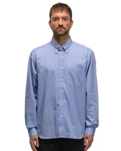 Uniform Experiment Giza Oxford B.D Shirt Navy><noscript><img width=